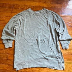 Old navy tunic sweatshirt, size medium, washed out green